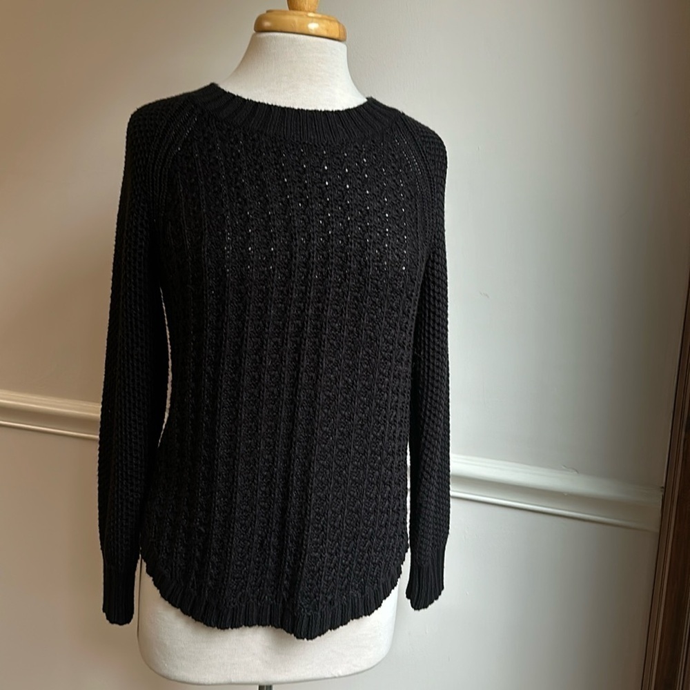 Calvin Klein Jeans Black Sweater Crewneck size Medium EUC